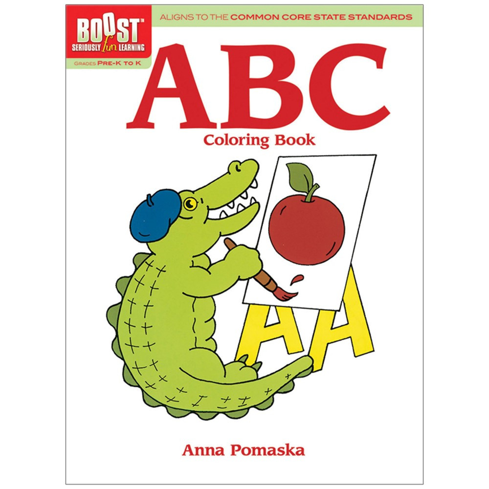 DP-493962 - Boost Abc Coloring Book Gr Pk-K in Art Activity Books