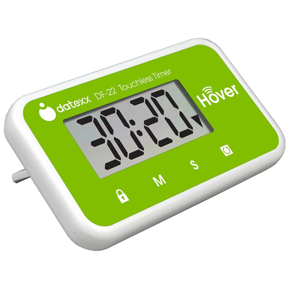 Miracle Hover Timer - Touchless Countdown Timer, Green - DTXDF22GR | Teledex Inc | Timers