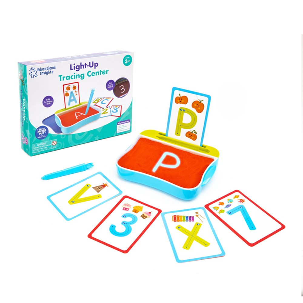 Light-Up Tracing Center - EI-1699 | Learning Resources | Language Arts