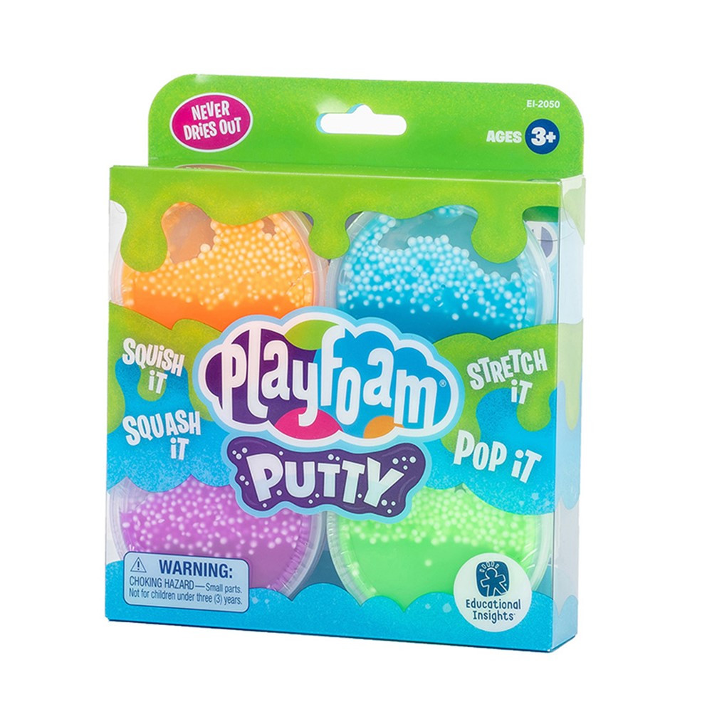 Playfoam Putty, Pack of 4 - EI-2050 | Learning Resources | Foam