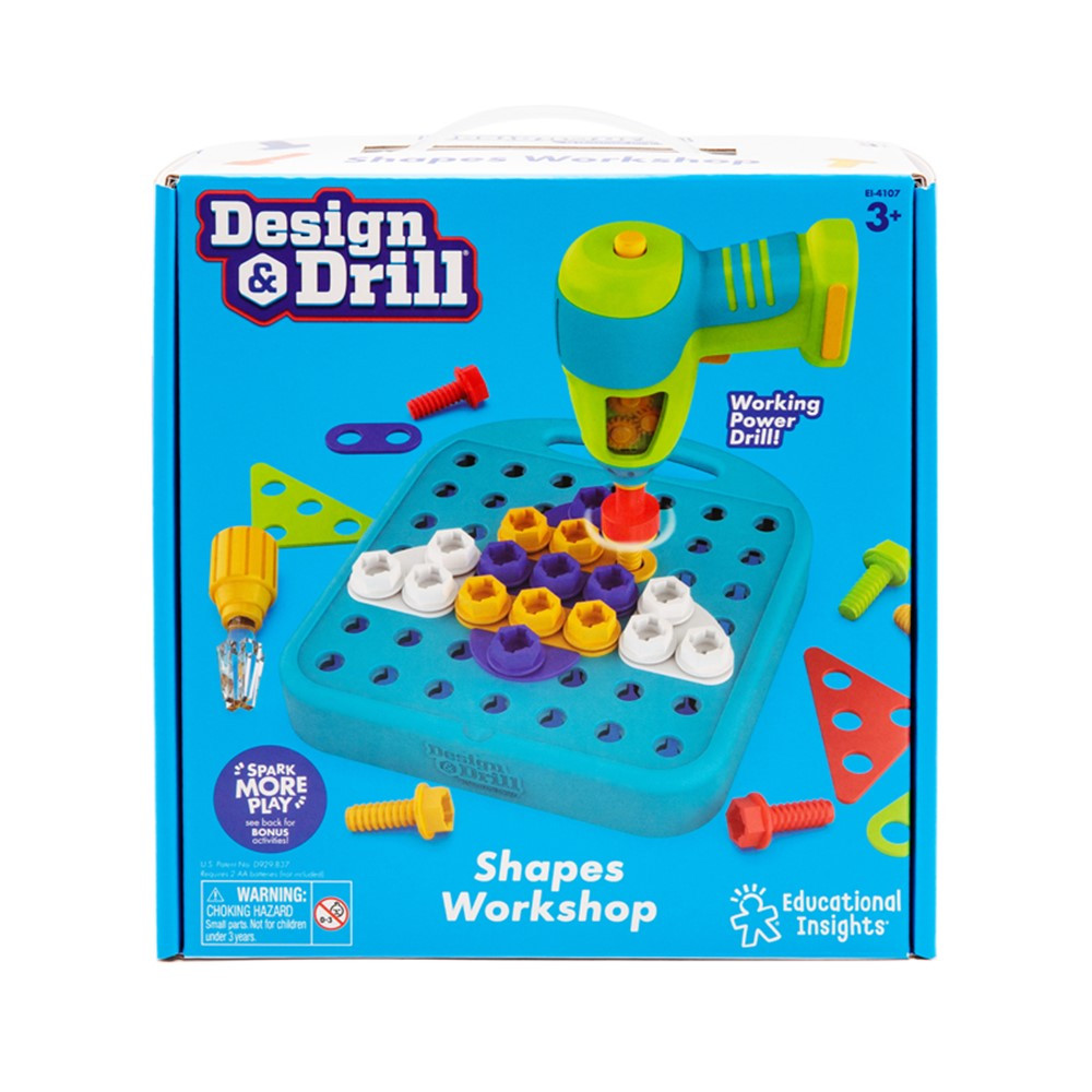 Design & Drill Shapes Workshop - EI-4107 | Learning Resources | Blocks & Construction Play