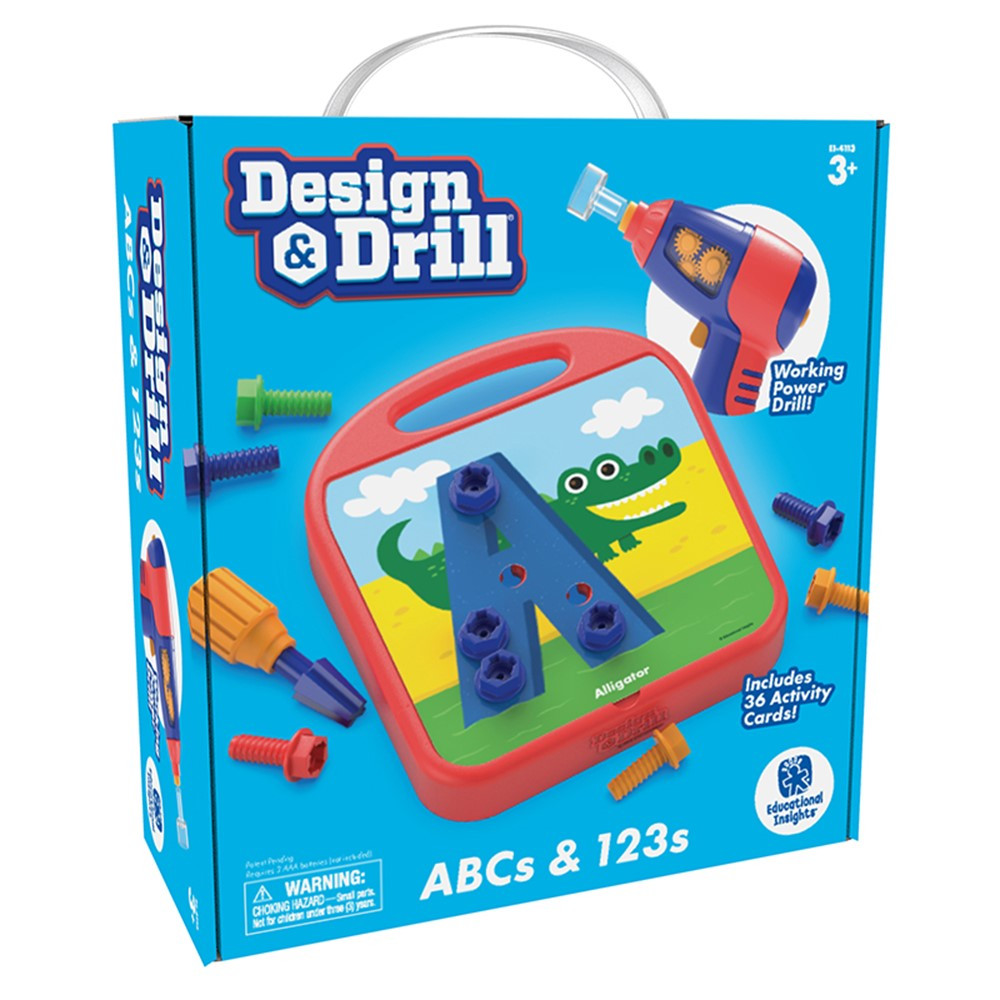 Design & Drill ABCs & 123s - EI-4113 | Learning Resources | Hands-On Activities