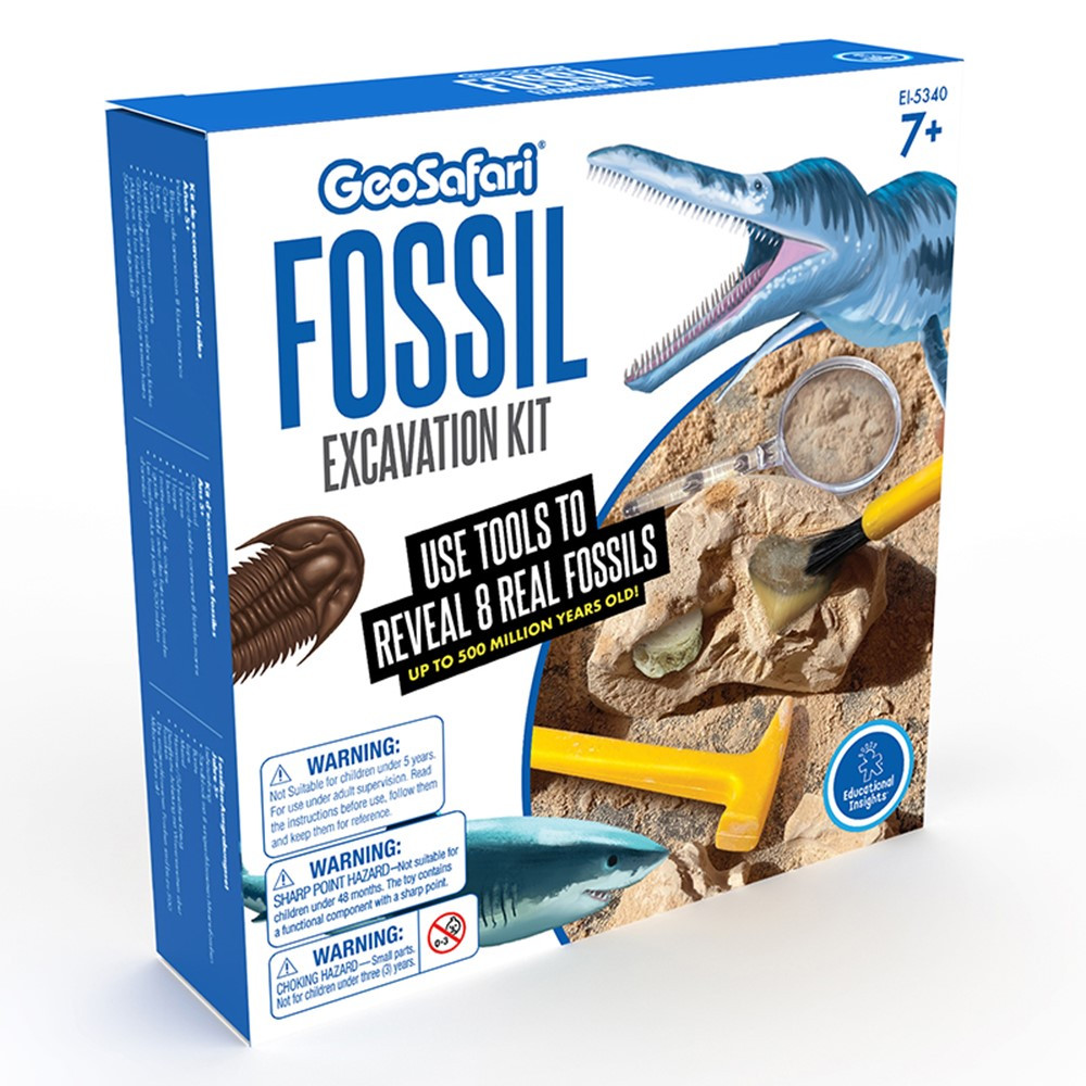 GeoSafari Jr. Fossil Excavation Kit - EI-5340 | Learning Resources | Animal Studies
