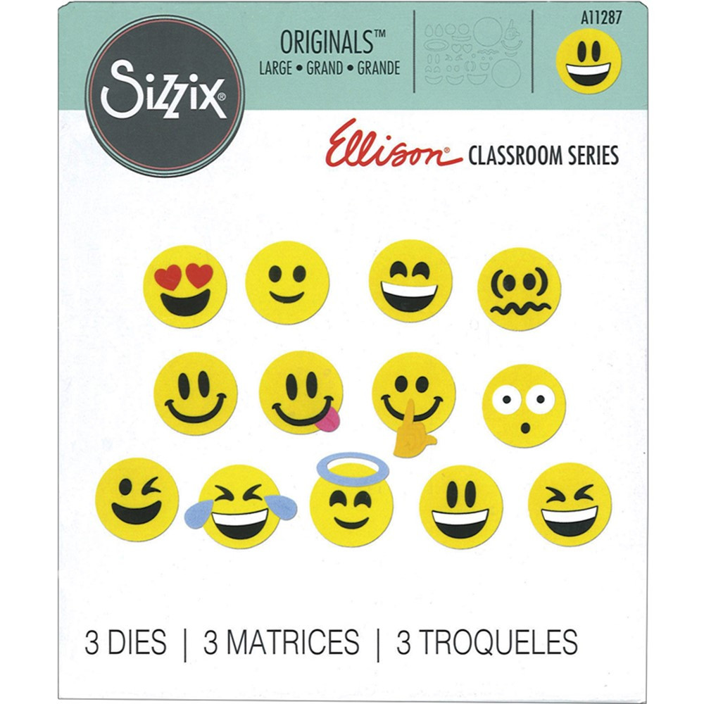 ELLA11287 - Big Dies Emojis in Accents