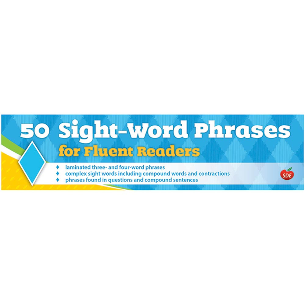 ELP133028 - 50 Sight Word Phrases For Fluent Readers in General