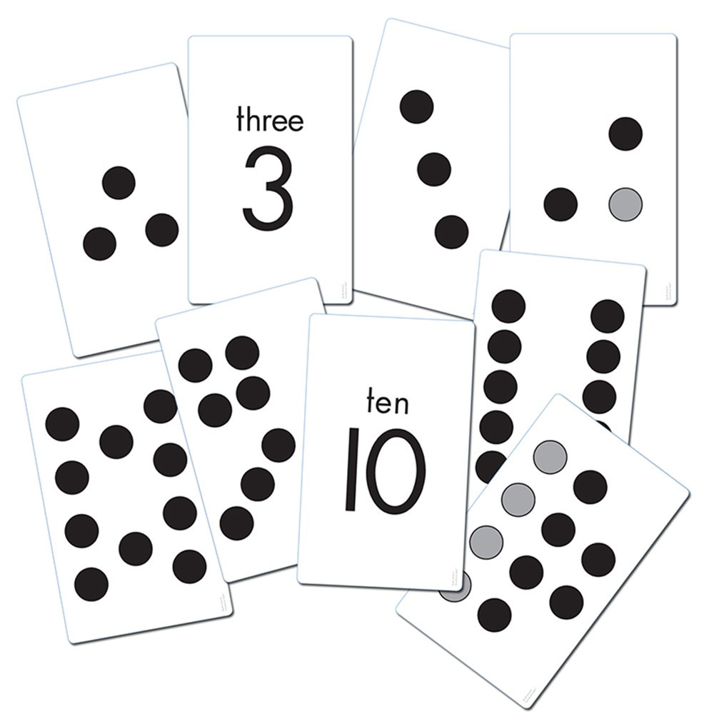 ELP626633 - Subitizing Activity Cards Gr K-1 38 Cards in Flash Cards