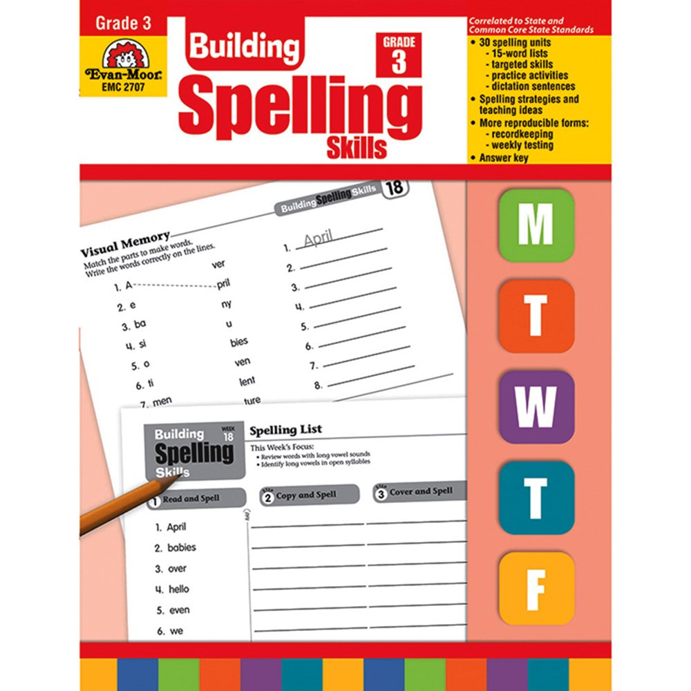 EMC2707 - Building Spelling Skills Gr 3 in Spelling Skills