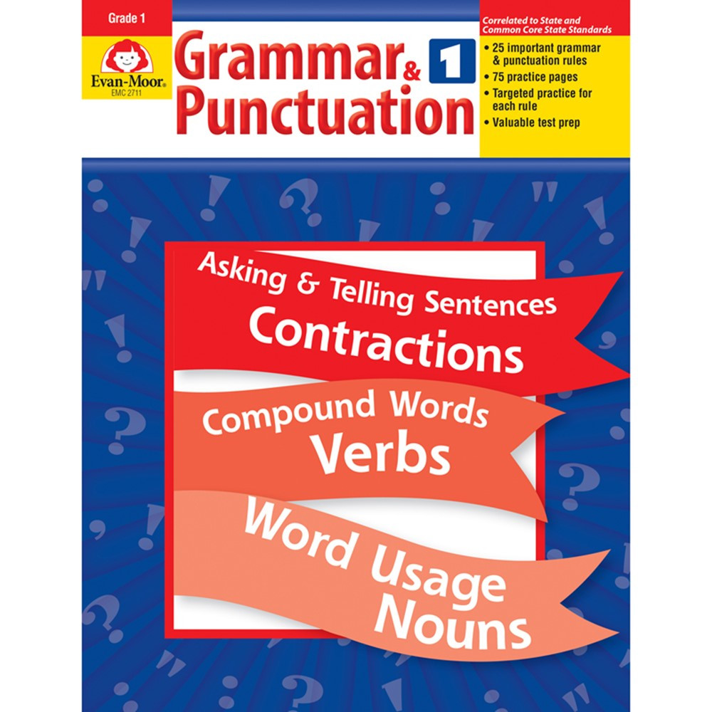 EMC2711 - Grammar & Punctuation Gr 1 in Grammar Skills