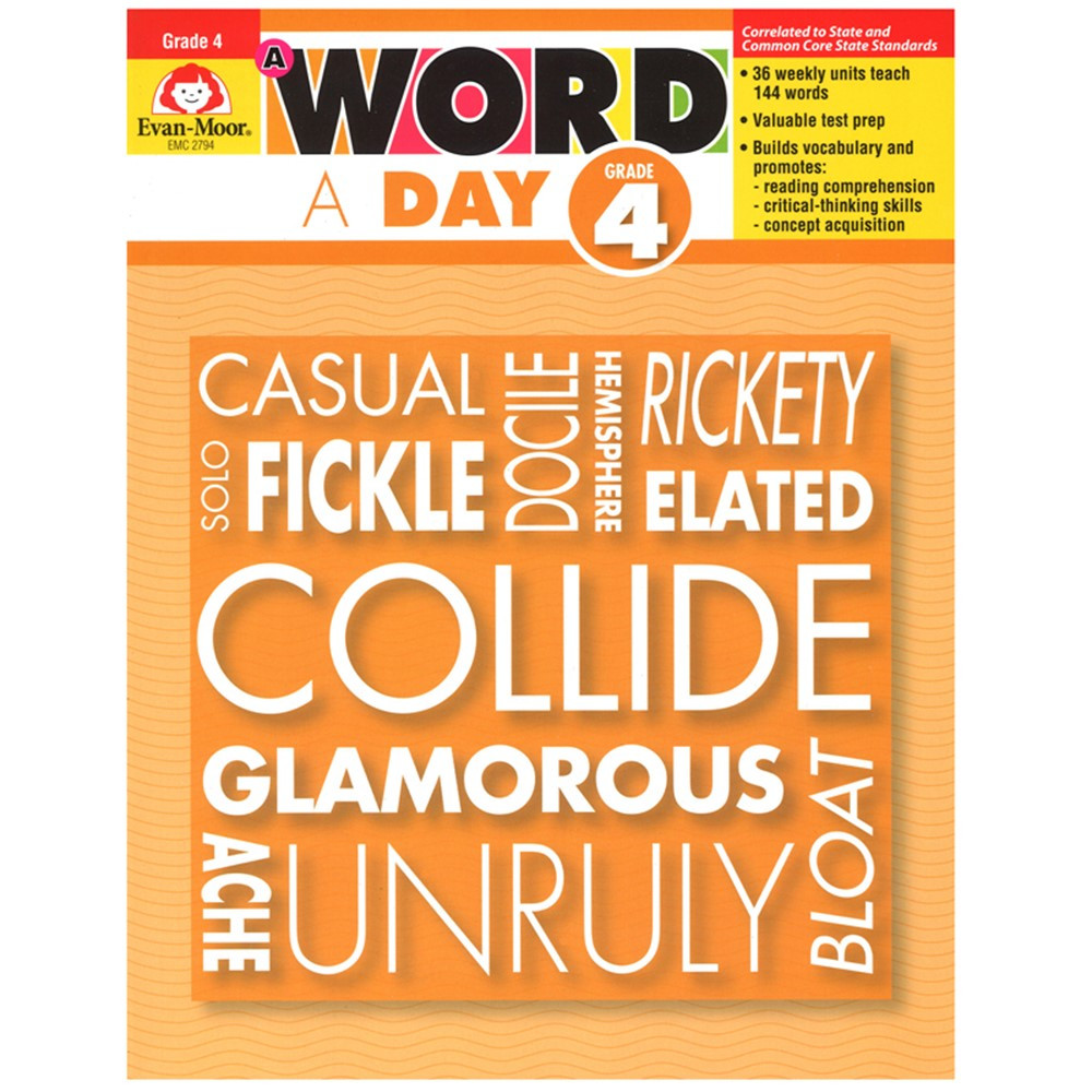 EMC2794 - A Word A Day Gr 4 in Vocabulary Skills