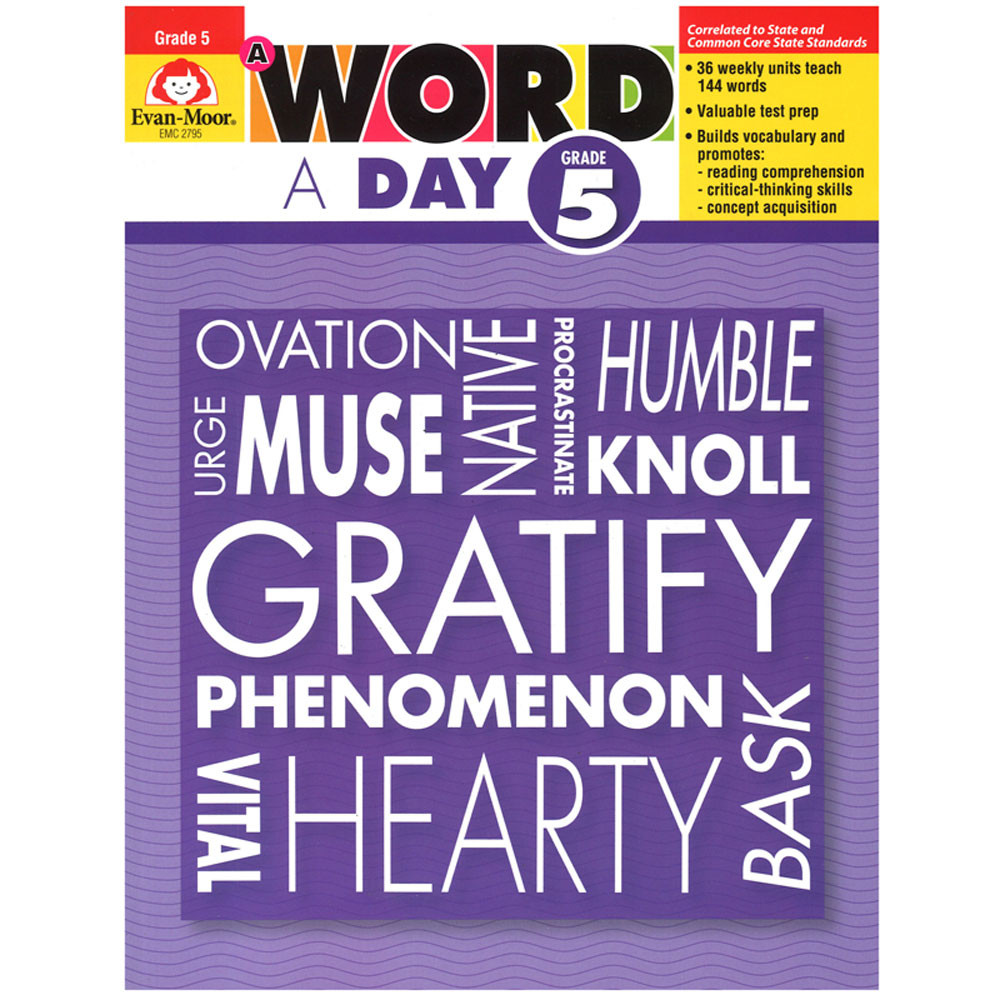 EMC2795 - A Word A Day Gr 5 in Vocabulary Skills