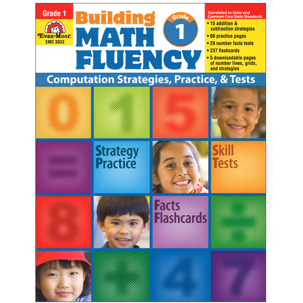 EMC3033 - Math Fluency Gr 1 in Activity Books
