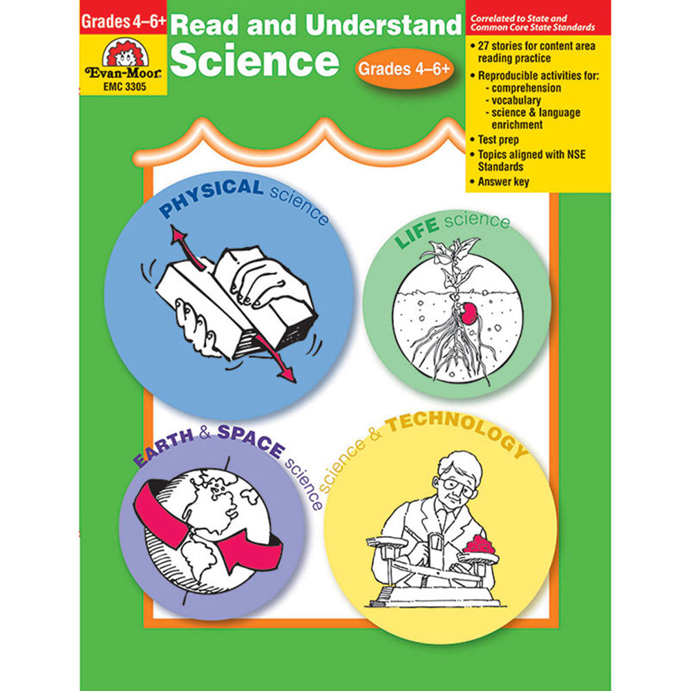 EMC3305 - Read And Understand Science Gr 4-6 in Activity Books & Kits