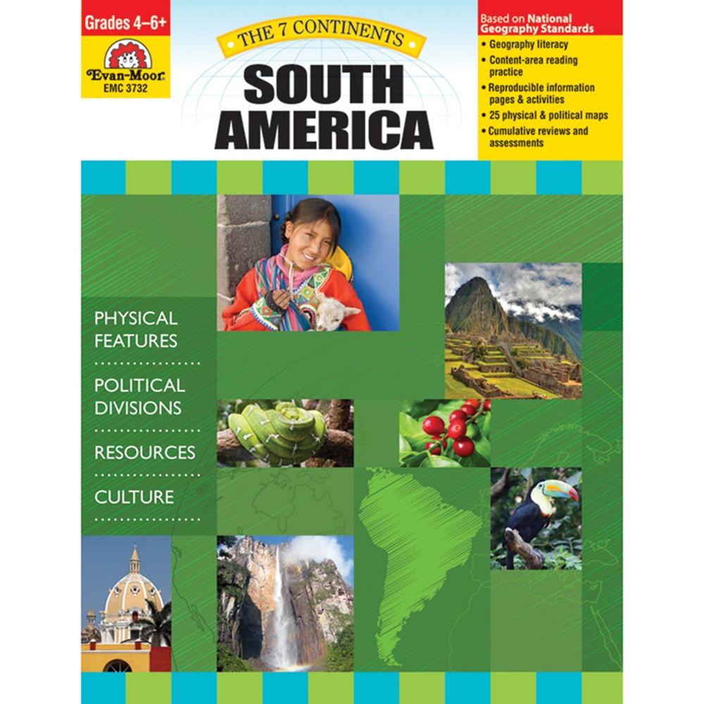 EMC3732 - 7 Continents South America in Geography