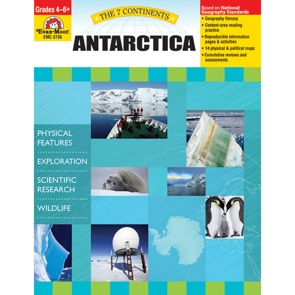 EMC3736 - 7 Continents Antarctica And The Arctic Regions in Geography