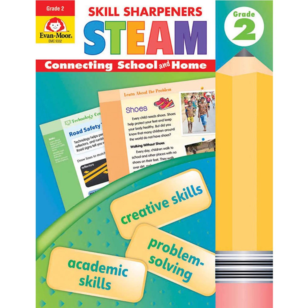 Skill Sharpeners STEAM, Grade 2 - EMC9332 | Evan-Moor | Cross-Curriculum Resources