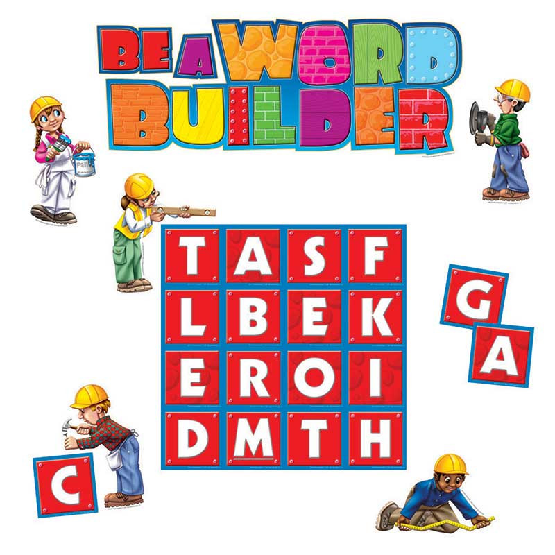 EP-2276 - Be A Word Builder Bulletin Board Set in Language Arts