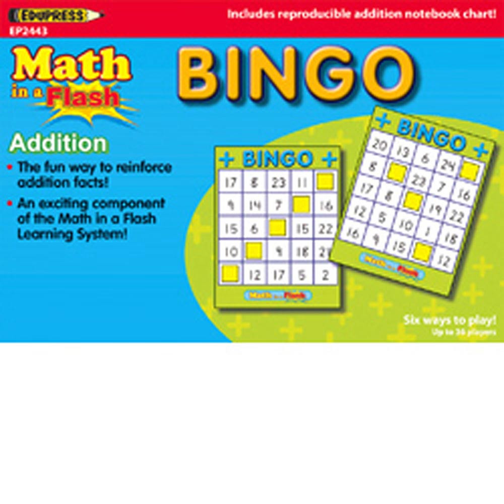 EP-2444 - Math In A Flash Bingo Subtraction in Bingo