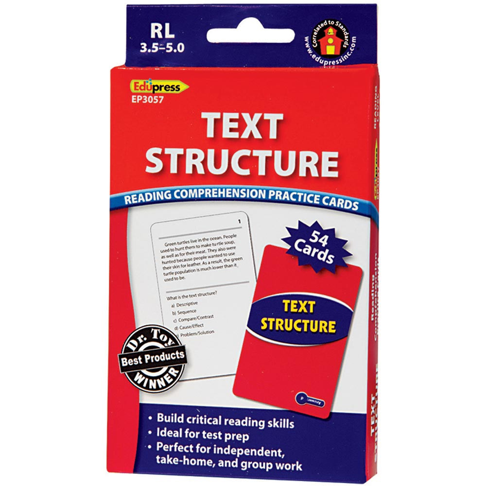 EP-3057 - Text Structure Rcpc Blue Level in Comprehension