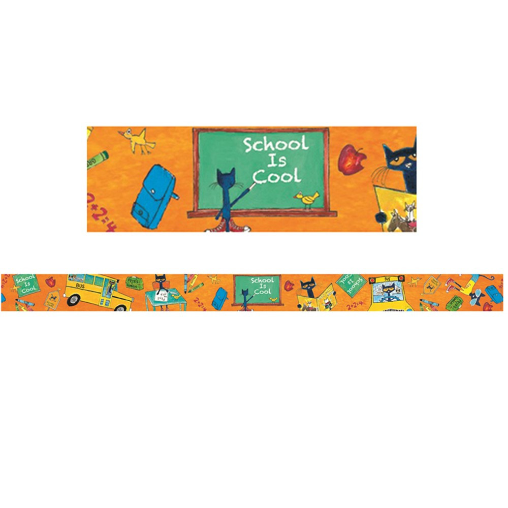EP-3268 - Pete The Cat School Is Cool Spotlight Border in Border/trimmer