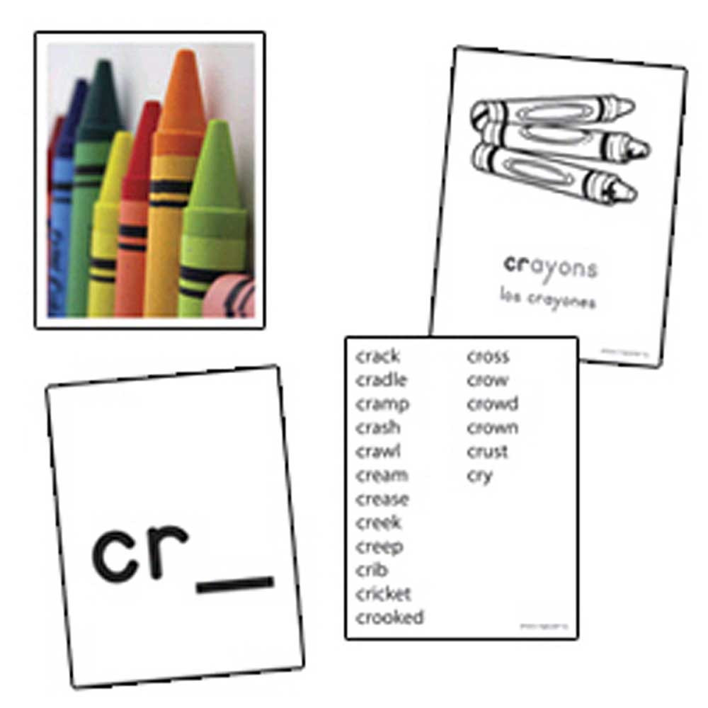 EP-3535 - Initial Consonant Blends Skill Cards in Phonics