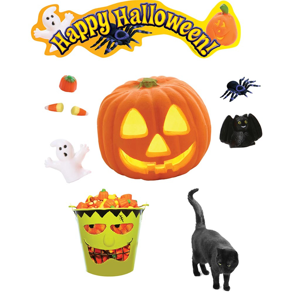 EP-3607 - Happy Halloween Mini Bulletin Board Set in Holiday/seasonal