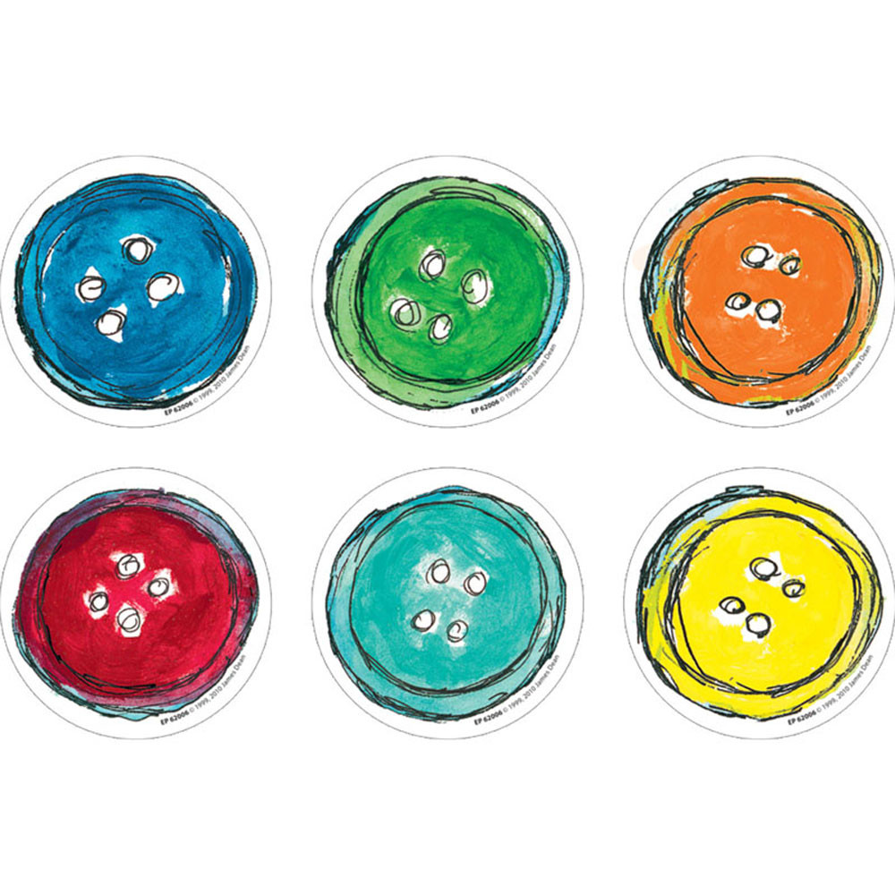 EP-62006 - Groovy Buttons Mini Accents Pete The Cat in Accents