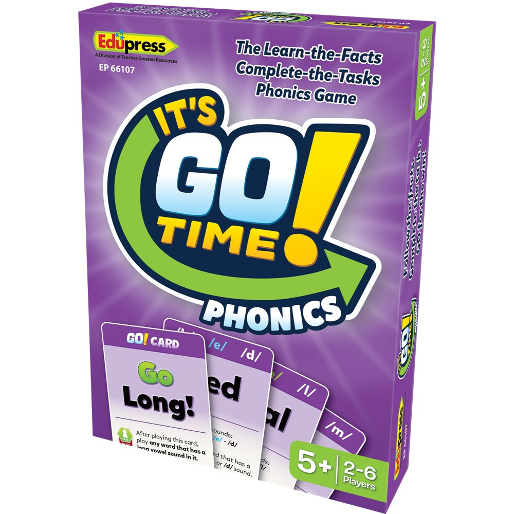 Its GO Time!: Phonics - EP-66107 | Teacher Created Resources | Games