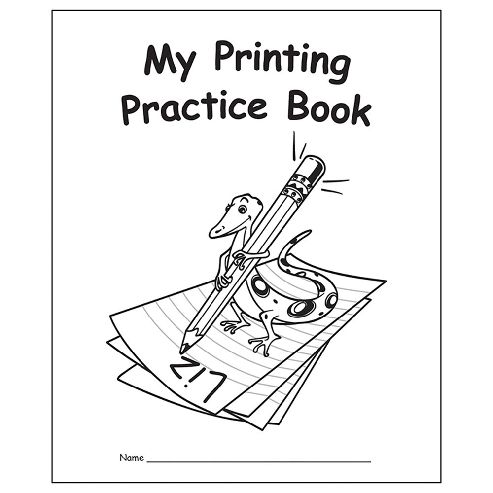 My Own Books: My Printing Practice Book, 10-Pack - EP-66803 | Teacher Created Resources | Handwriting Skills