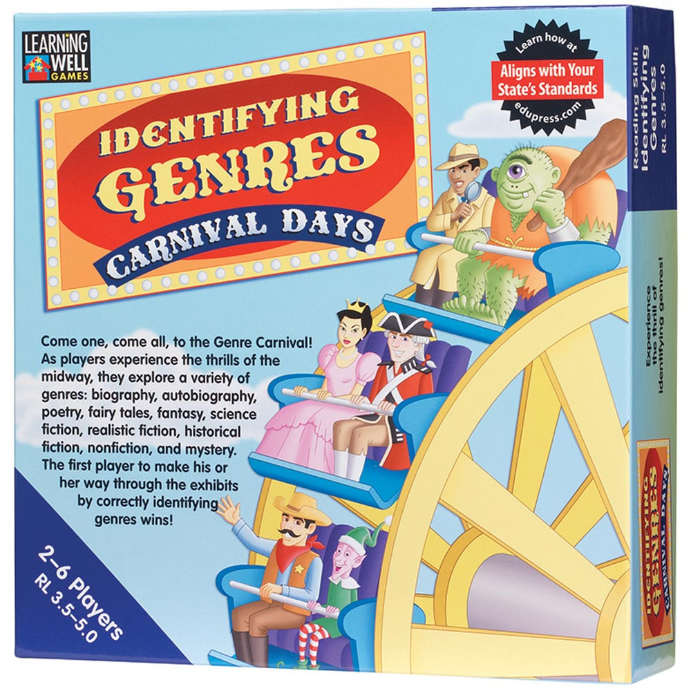 EP-LRN2014 - Identifying Genres Carnival Days Blue Level 3.5-5.0 in Language Arts