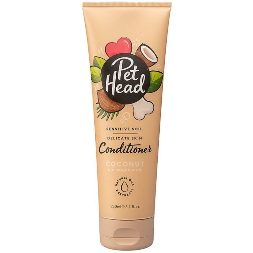Pet Head Sensitive Soul Delicate Skin Conditioner for Dogs Coconut with Marula Oil - 8.4 oz - EPP-AN90122 | Pet Head | 1988