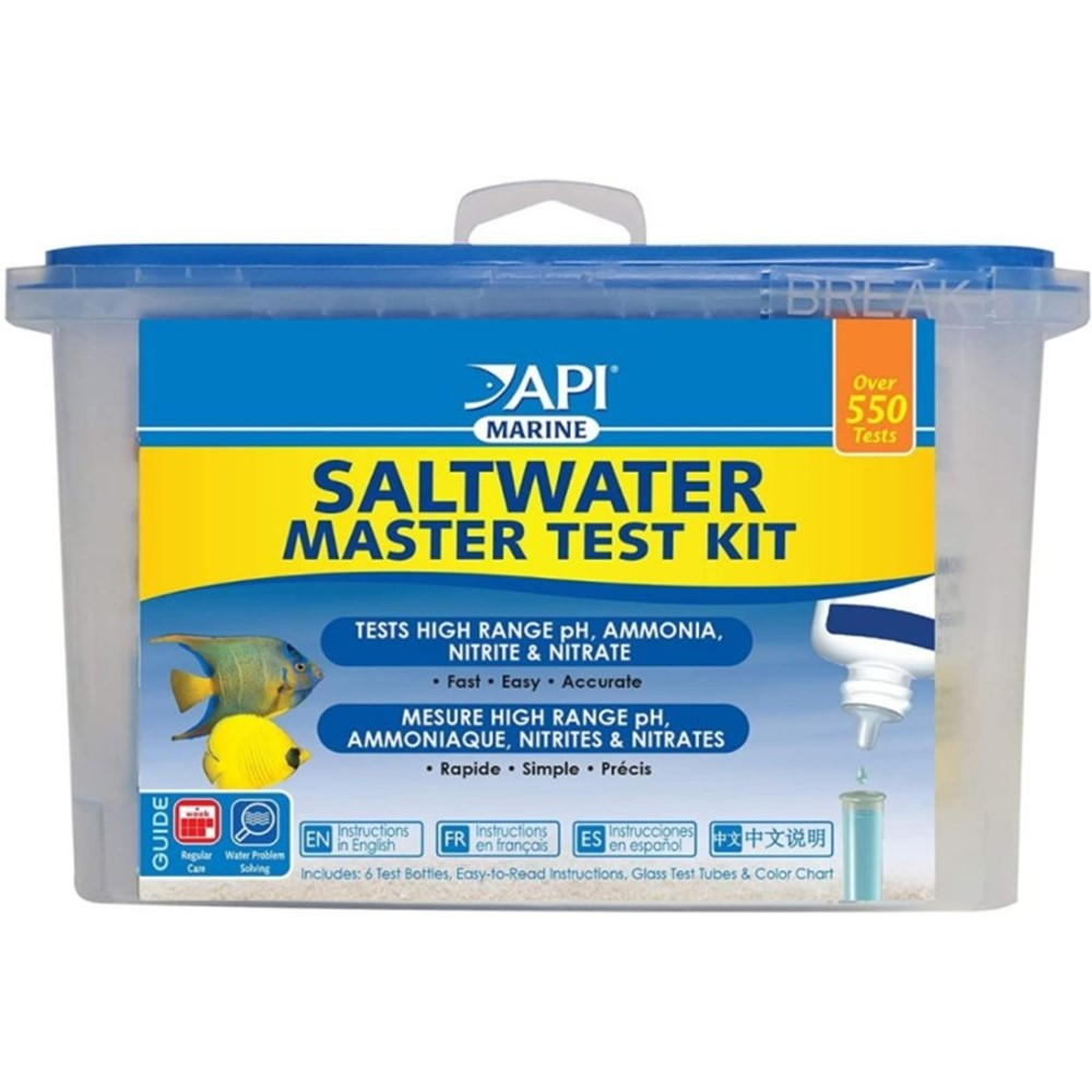 API Saltwater Master Test Kit - 550 Tests - EPP-AP401M | API | 2052