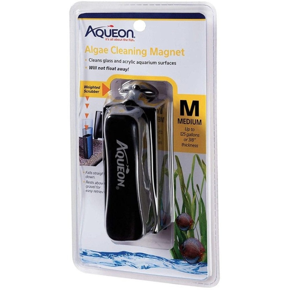 Aqueon Algae Cleaning Magnet - Medium - (Up to 125 Gallons or 3/8 Thickness) - EPP-AU06171 | Aqueon | 2024"