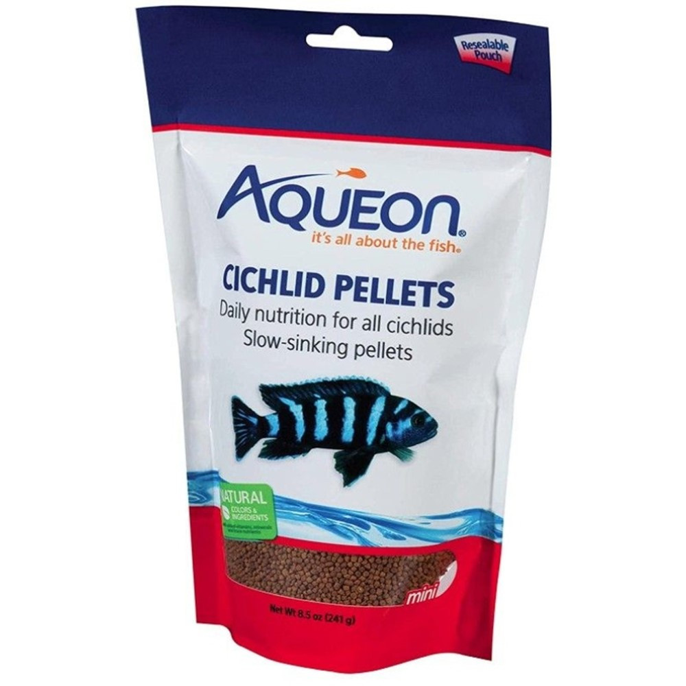 Aqueon Mini Cichlid Food Pellets - 8.5 oz - EPP-AU06181 | Aqueon | 2046