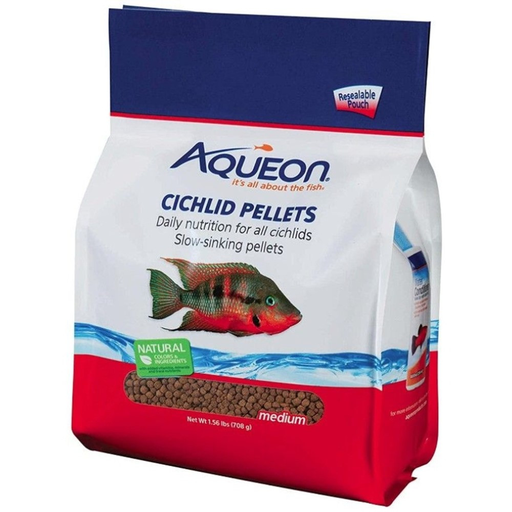 Aqueon Medium Cichlid Food Pellets - 25 oz - EPP-AU06184 | Aqueon | 2046