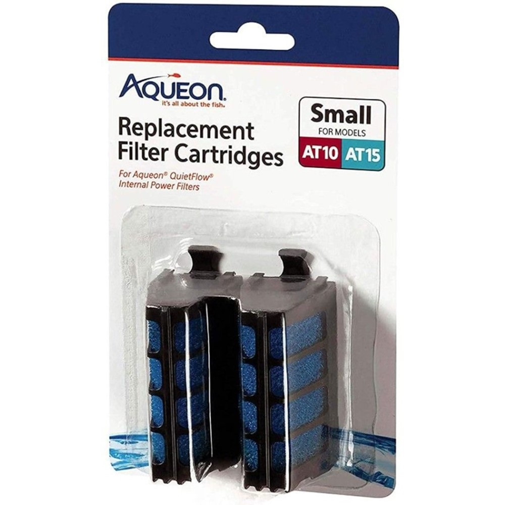 Aqueon Replacement Filter Cartridges for QuietFlow Filters - Small - 2 Count - EPP-AU06974 | Aqueon | 2031