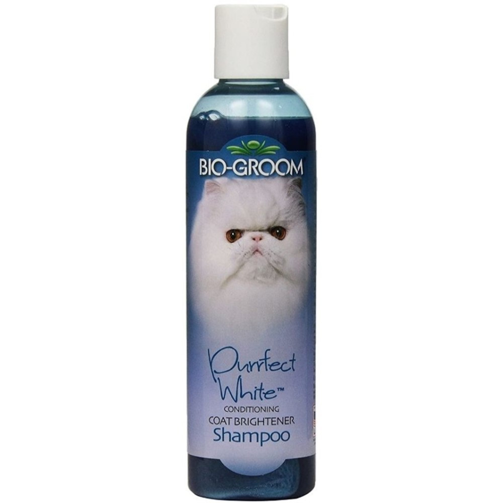 Bio Groom Purrfect White Cat Shampoo - 8 oz - EPP-BD21118 | Bio-Groom | 1943
