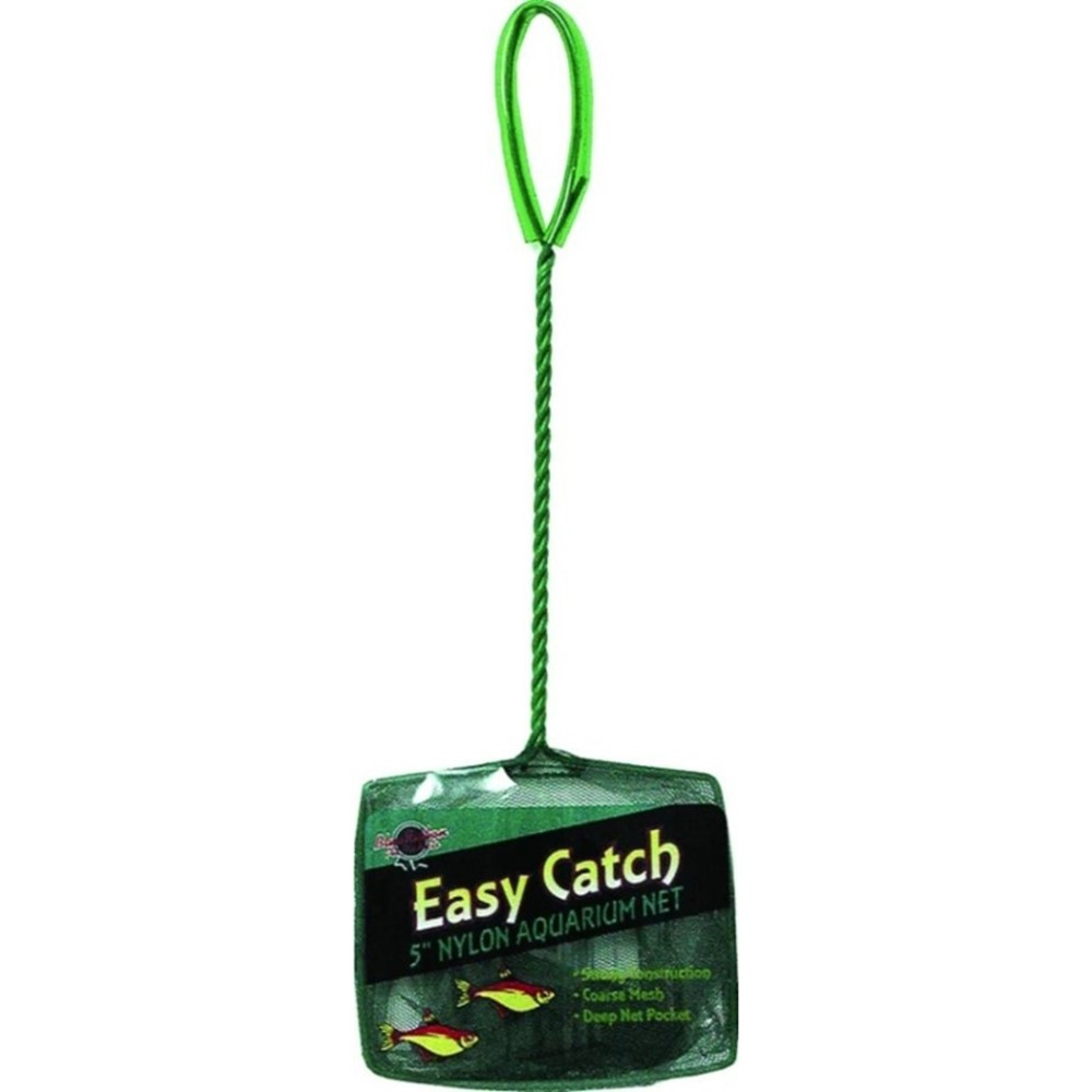 Blue Ribbon Pet Easy Catch Coarse Nylon Aquarium Net With Extra
