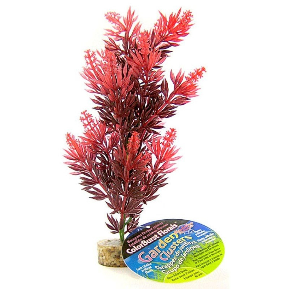 Blue Ribbon Bush Plant with Gravel Base - Red - 8 Tall - EPP-BR01426 | Blue Ribbon Pet Products | 2007"