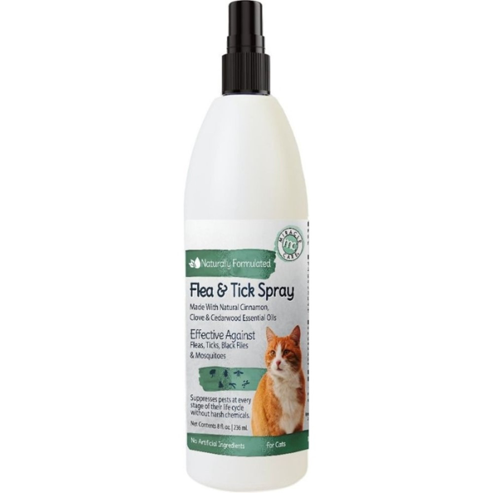 Miracle Care Natural Flea Spray for Cats - 8 oz - EPP-DF11003 | Miracle Care | 1929