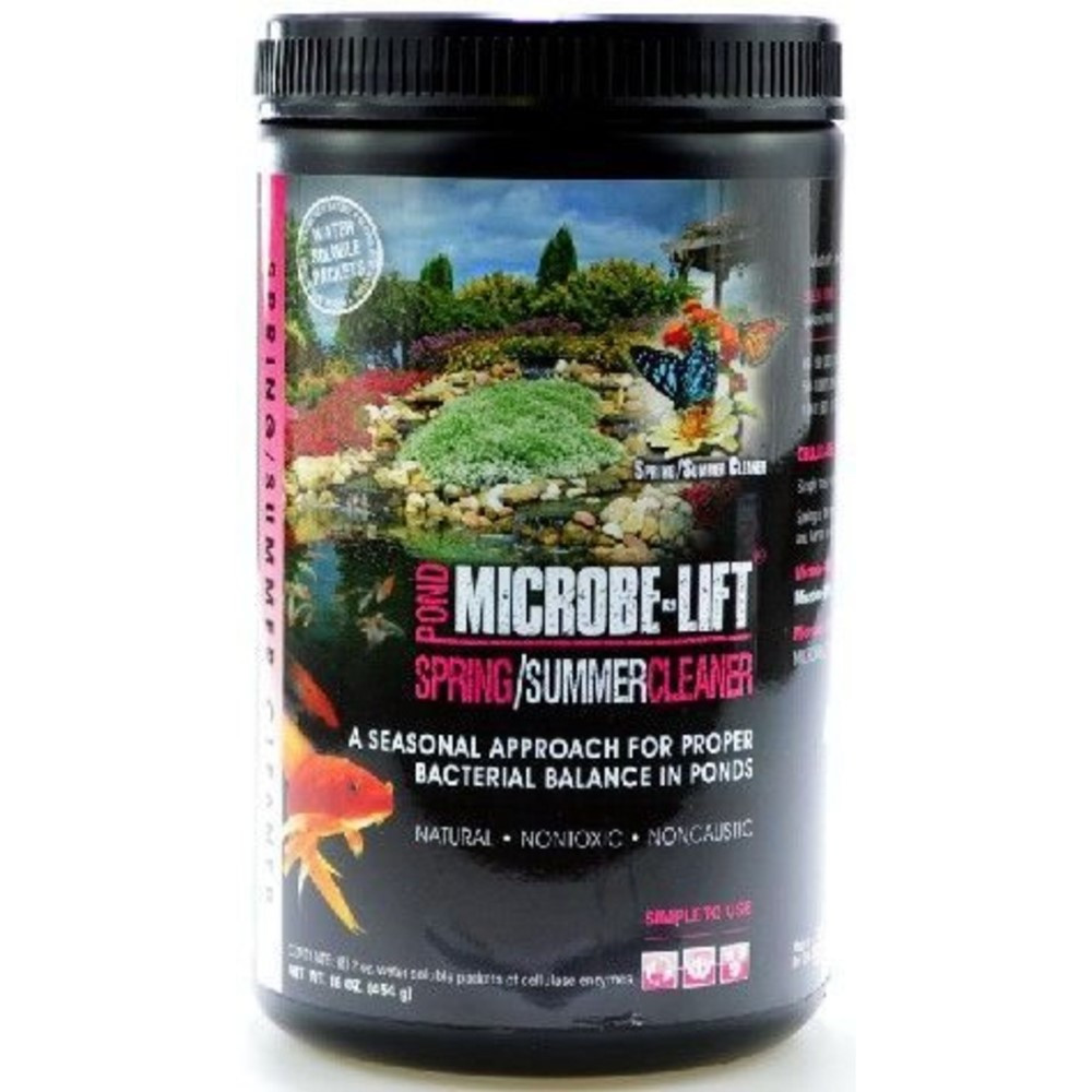 Microbe-Lift Spring & Summer Cleaner for Ponds - 1 lb (Treats over 800 Gallons) - EPP-EL56265 | Microbe-Lift | 2108