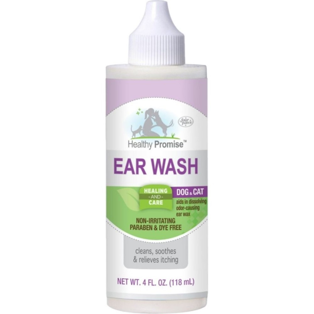 Four Paws Healthy Promise Dog and Cat Ear Wash - 4 oz - EPP-FF01734 | Four Paws | 1963
