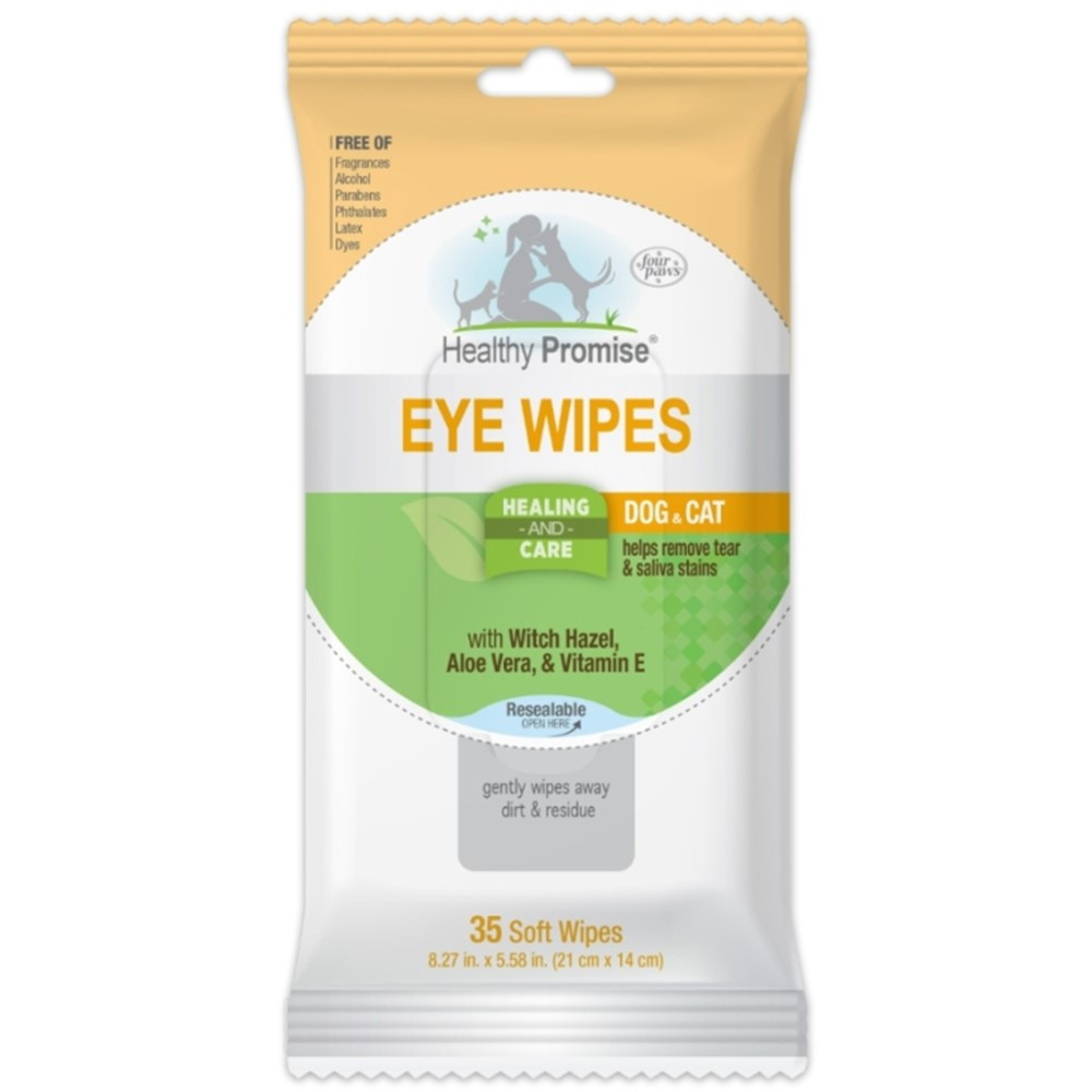 Four Paws Eye Wipes for Dogs & Cats - 35 Wipes - EPP-FF01772 | Four Paws | 1927