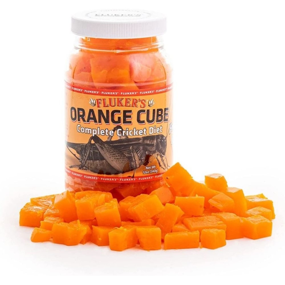 Flukers Orange Cube Complete Cricket Diet - 12 oz - EPP-FK71301 | Flukers | 2124