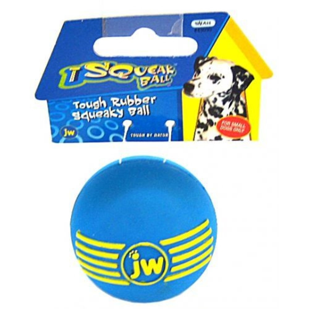 Jw Pet Isqueak Ball Rubber Dog Toy