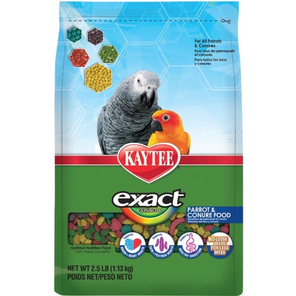 Kaytee Exact Rainbow Daily Diet - Parrot & Conure - 2.5 lbs - EPP-KT47622 | Kaytee | 1905