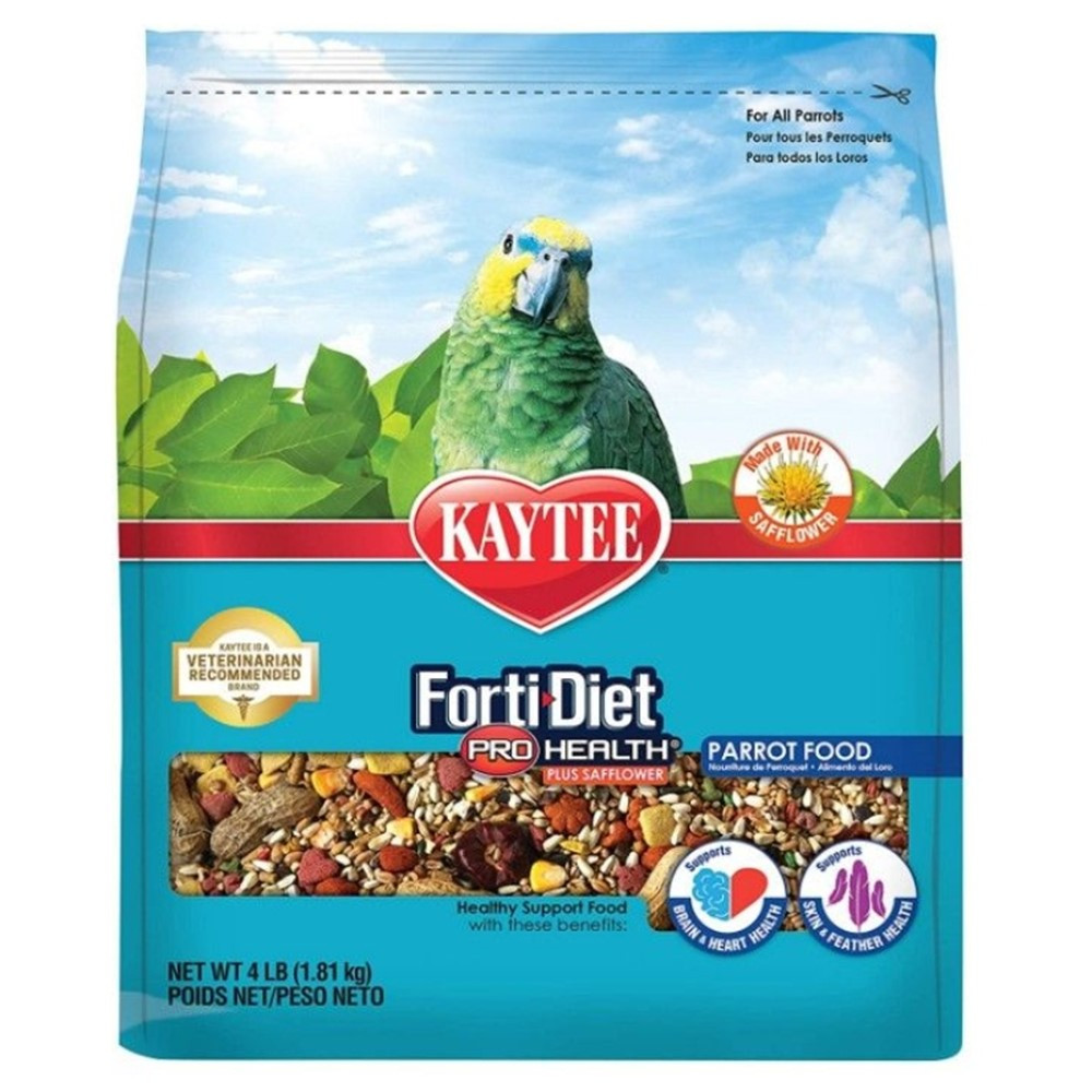 Kaytee Forti-Diet Pro Health Parrot Food with Safflower - 4 lbs - EPP-KT94873 | Kaytee | 1905