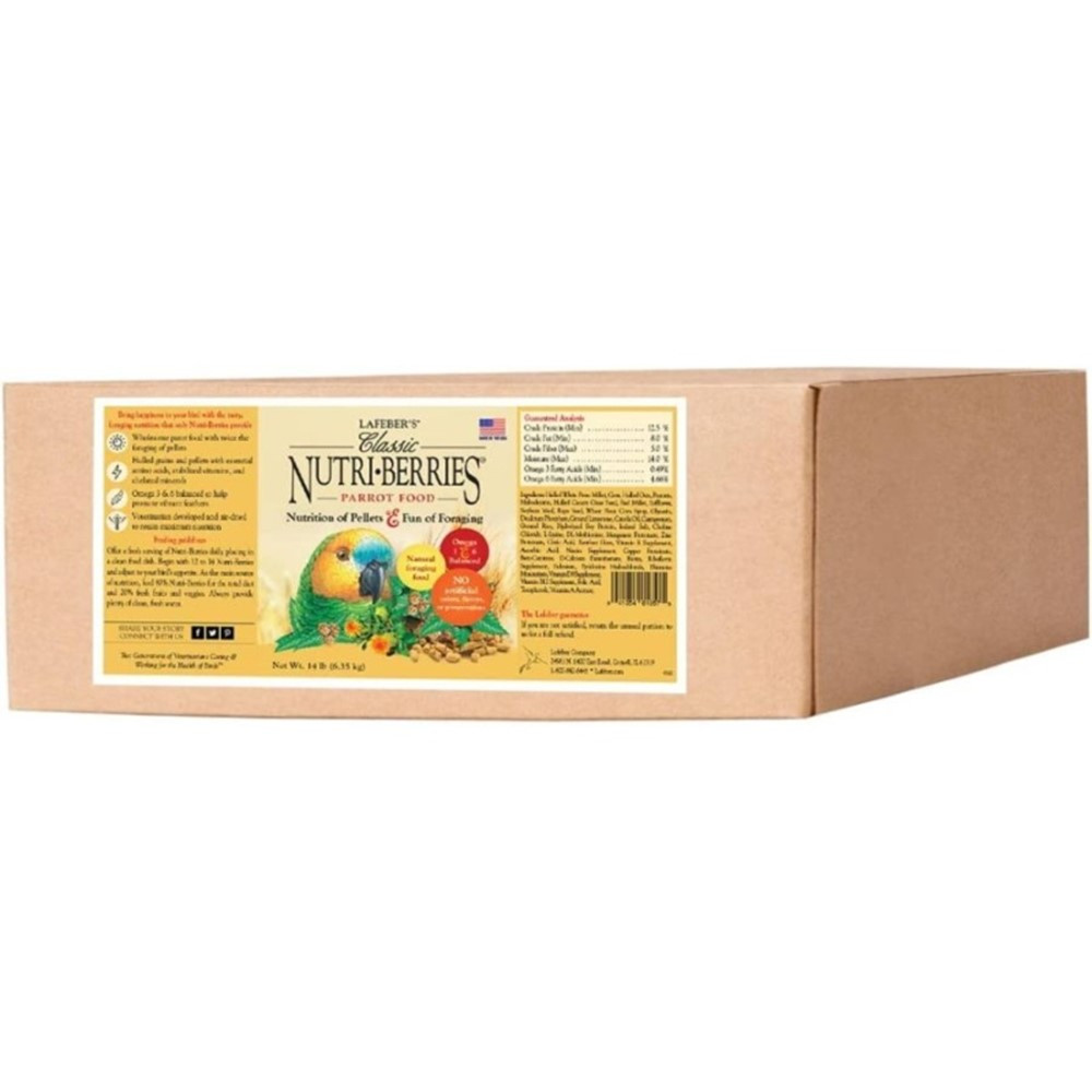Lafeber Classic Nutri-Berries Parrot Food - 14 lb - EPP-LF81657 | Lafeber | 1905