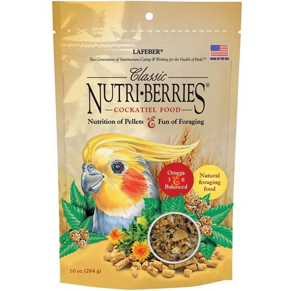 Lafeber Classic Nutri-Berries Cockatiel Food - 10 oz - EPP-LF81740 | Lafeber | 1905