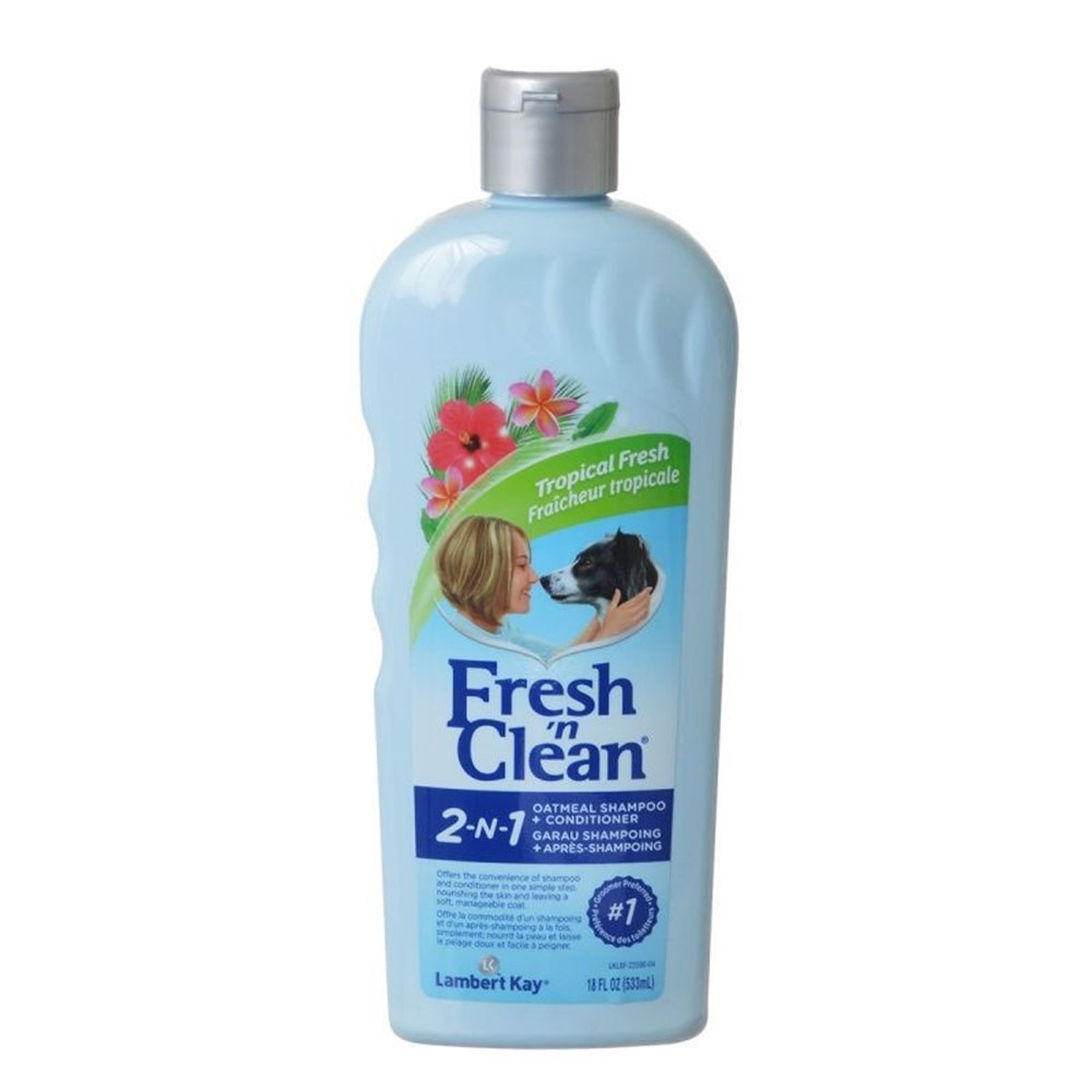 Fresh 'n Clean 2-in-1 Oatmeal & Baking Soda Conditioning Shampoo - Tropical Scent - 15 oz - EPP-LK22596 | Fresh 'n Clean | 1988