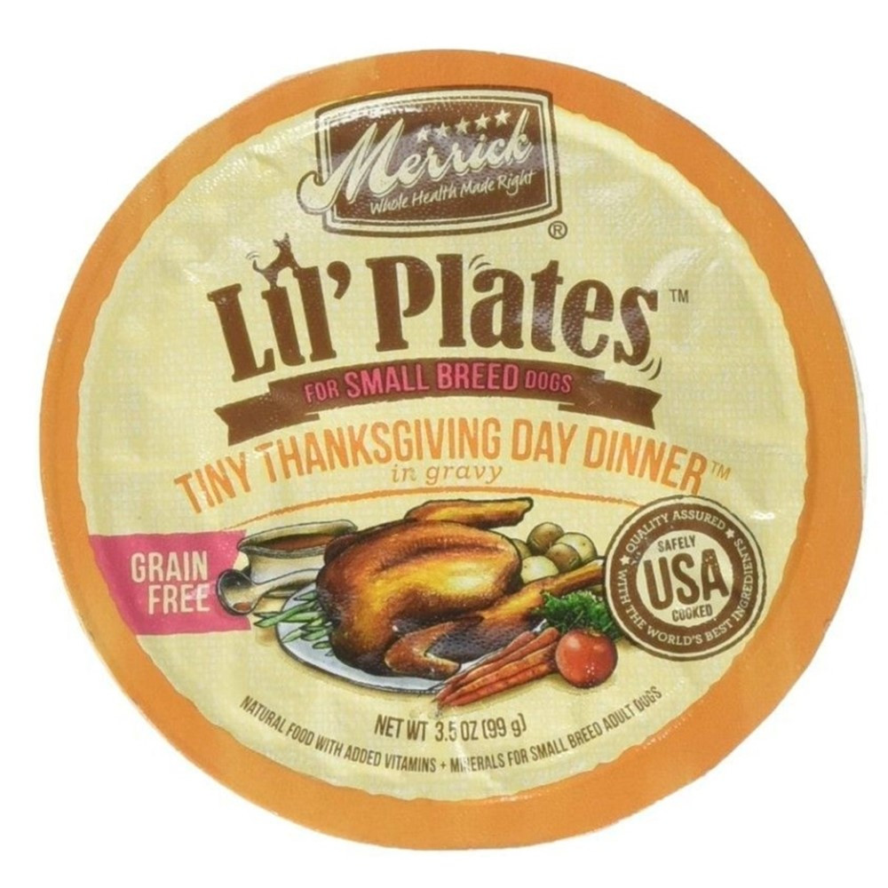 Merrick Lil Plates Grain Free Tiny Thanksgiving Day Diner - 3.5 oz - EPP-ME26020 | Merrick | 1996